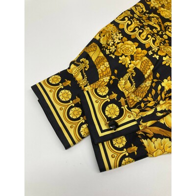 Gianni Versace Silk Shirt Long Sleeves Women Size 48 Vintage Gianni Versace Silk Shirt Long Sleeves Women Size 48 Vintage