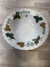 Vintage Vernon Ware By Metlox Vinyard Poppytrail Vegetable Serving Bowl 9”
