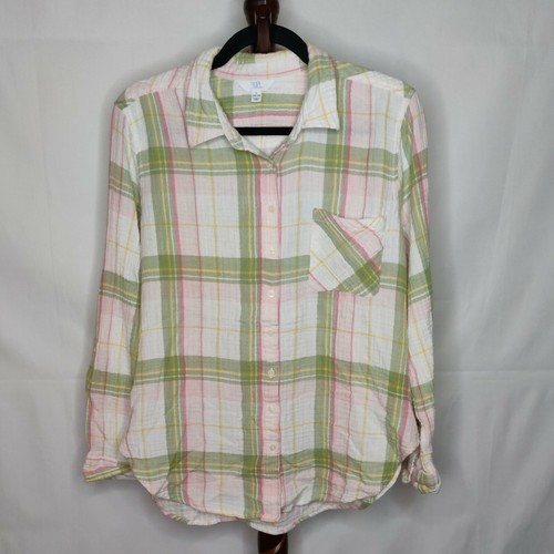 Porzellan time and tru flannel shirts 