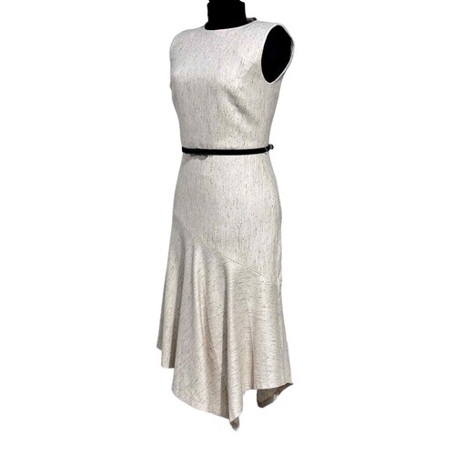 Nordstrom Classiques Entier Asymmetric Mermaid Sheath Dress Size 4 Retail $279 - Picture 3 of 10