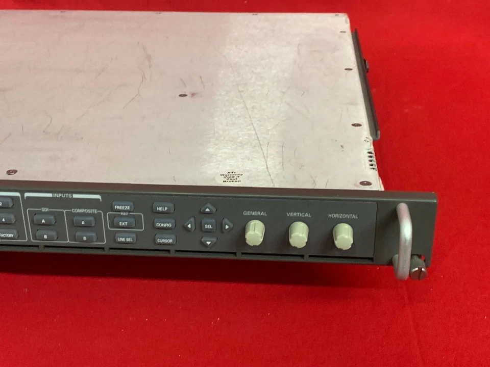 TEKTRONIX WVR 7120 MULTIFORMAT MULTISTANDARD WAVEFORM MONITORING RASTERIZER - Image 3 of 4