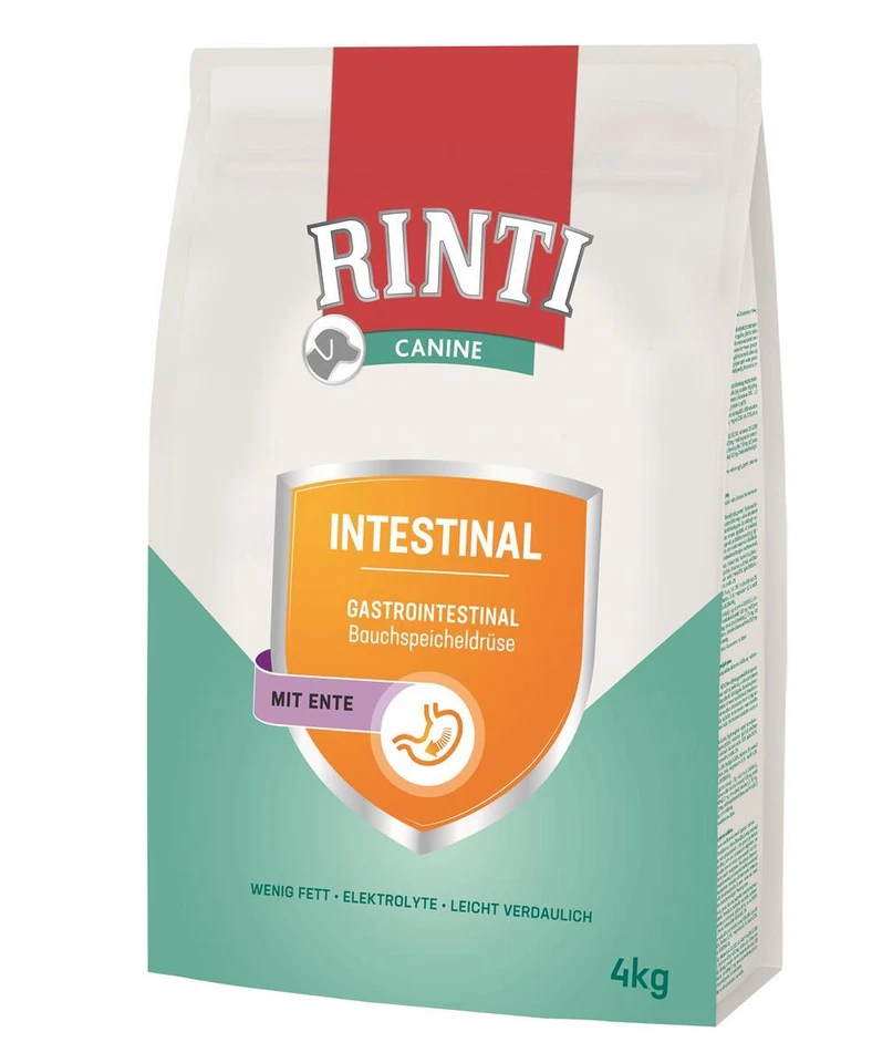 Rinti Canine Trockenfutter Intestinal 4 kg Hundefutter Trockenfutter