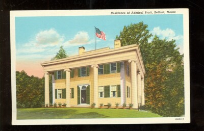 Belfast, Maine, Residence of Admiral Pratt (BelfastME45