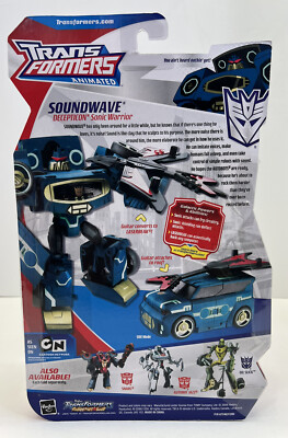 Hasbro Transformers Animated Deluxe Soundwave Action Figure for