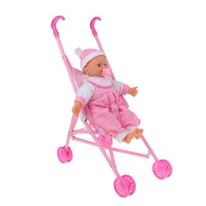 doll baby with stroller