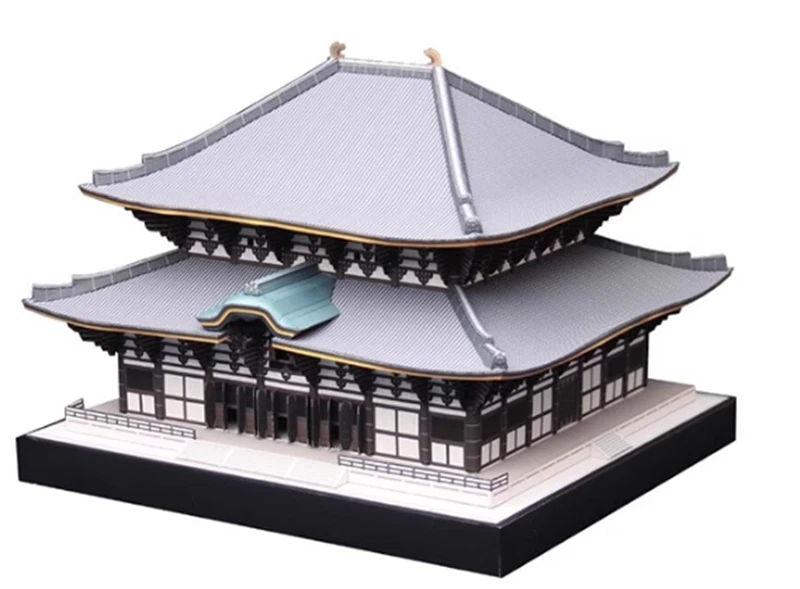 Japan Todaiji Temple Buddha Hall Unassembled DIY 3D Paper Kit Model Gifts - Image 4 of 4