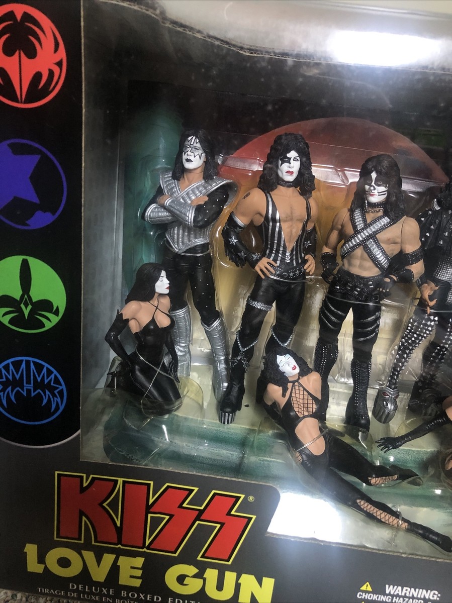 Mcfarlane Toys KISS LOVE GUN 7 FIGURES DELUXE BOXED Edition Mcfarlane Toys KISS LOVE GUN 7 FIGURES DELUXE BOXED Edition