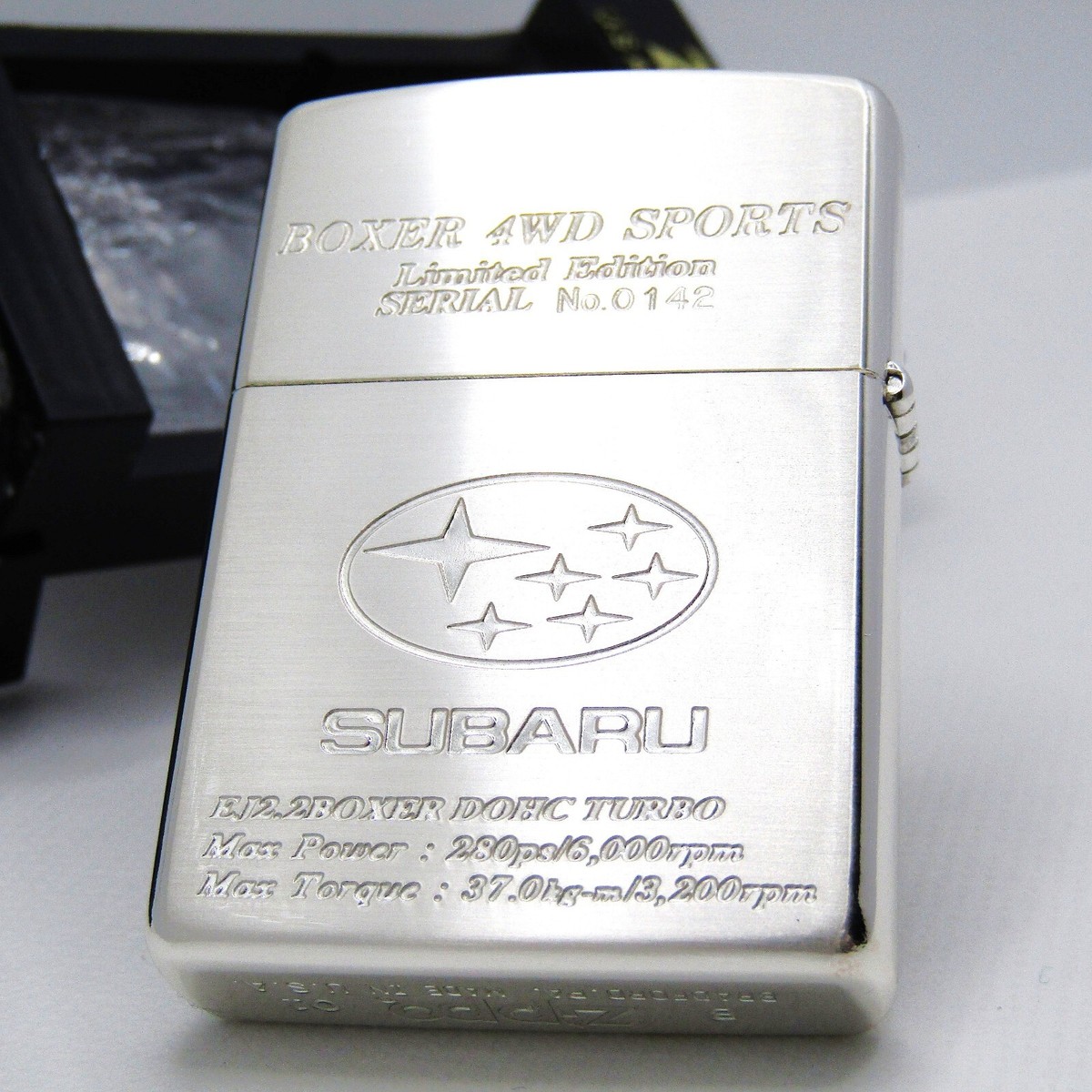 Subaru Impreza Limited No.0142 Zippo Oil Lighter 2001 Mint Rare | eBay