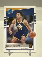 2020-21 Donruss Rated Rookie #246 Elijah Hughes Jazz RC
