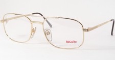 Vintage NiGuRa N 0458 A Gold UNIQUE RARE EYEGLASSES GLASSES FRAME 57-19-140mm