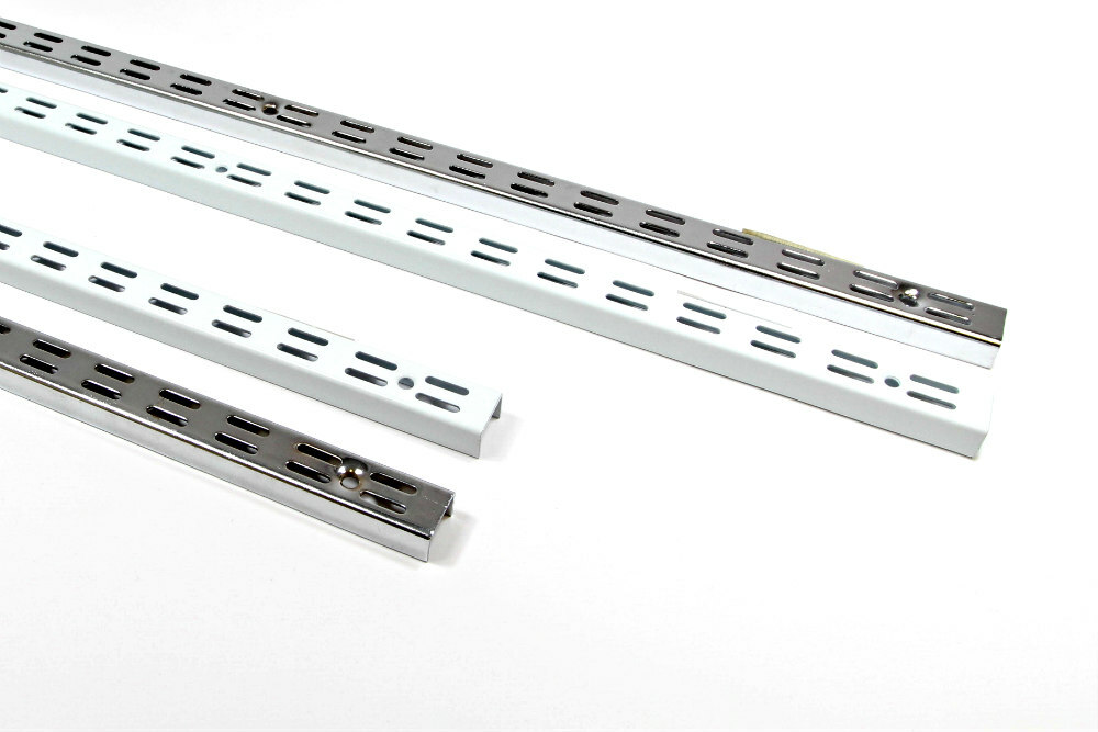 SGS SHELVING White Melamine Faced Chipboard Conti Board 15mm Twin Slot