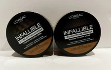 Lot Of 2-L'Oreal Infallible LOOSE SETTING POWDER 614 Translucent Medium Deep