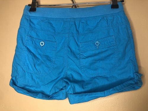 Real Love Girl's Size 14 Shorts Drawstring French Terry Blue - Picture 10 of 12