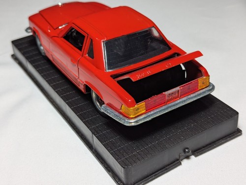 Vintage Nacoral Mercedes 350 SL Red Spain Diecast Car Model Excellent Condition - Picture 7 of 9