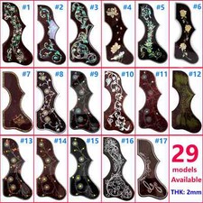 J200 Acoustic Guitar Pickguard for Gibson 41-42"Abalone Inlay 2mm Self-Adhesive