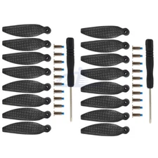 16pcs For DJI Mini 4K Accessories Low-Noise Propellers Carbon Fiber Prop Blade