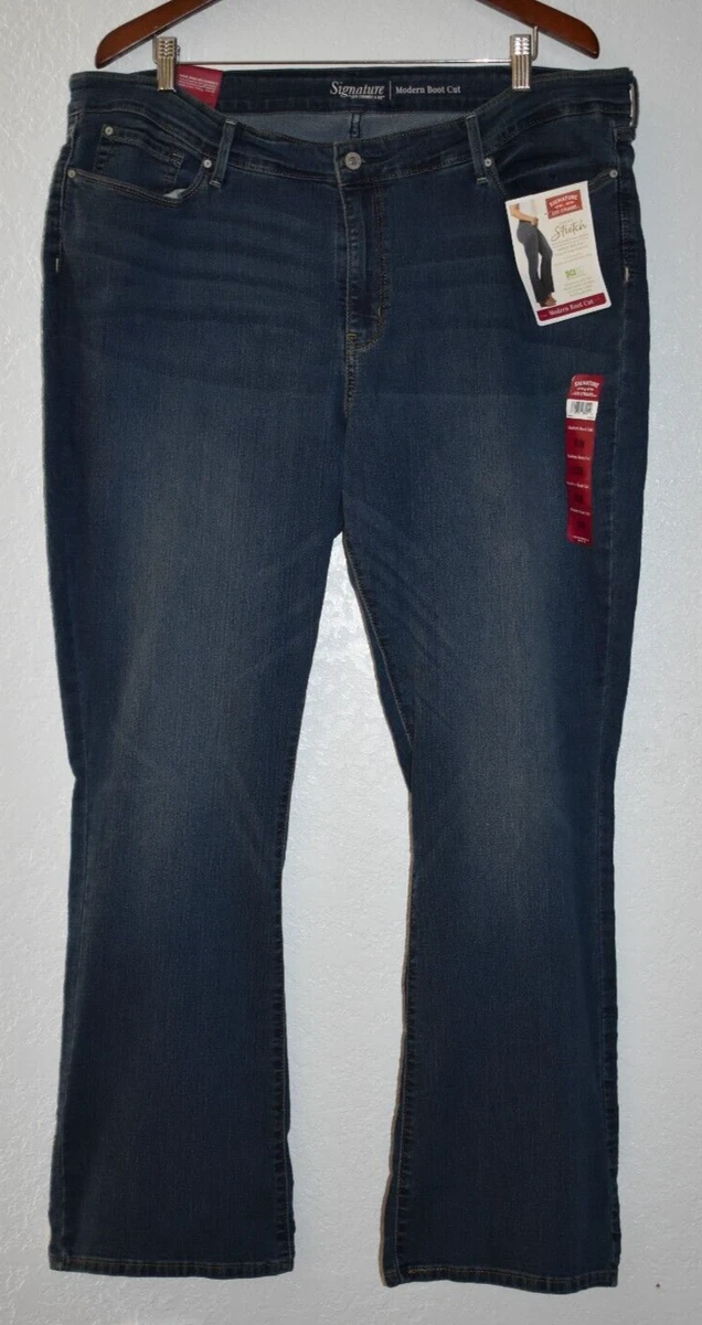Signature Levi Strauss 20M SIMPLY STRETCH Blue Denim Modern
