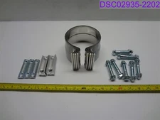 Incomplete Set Qty = 4: Stainless 4" Lap Joint Exhaust Band Clamp BZ-111
