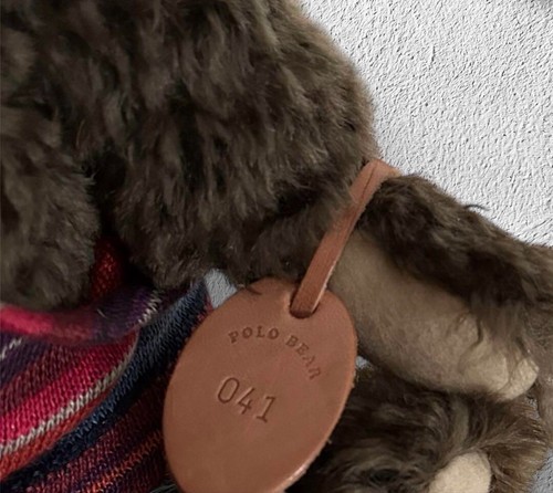 POLO RALPH LAUREN x Steiff Teddy Bear Naomi Campbell Model Genuine Rare gift - Picture 6 of 7