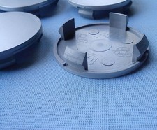 4x Nabendeckel Kappen Felgendeckel Kappen 64,5mm 59,5mm Alufelgen Silber 6502
