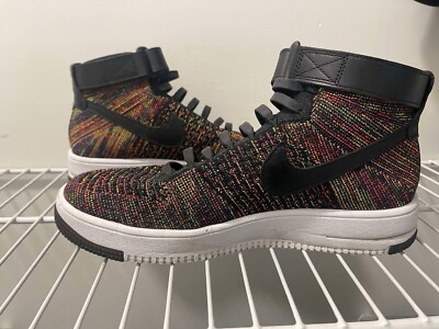 Size 9.5 - Nike Air Force 1  Ultra Flyknit Mid Multicolor MENS