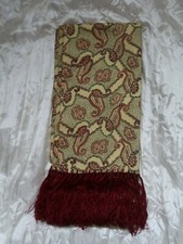 Vintage Tootal scarf art deco paisley