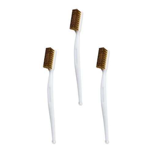3 Pcs Nozzle Cleaning Brush Rust Removal for 3D Printer Accessories