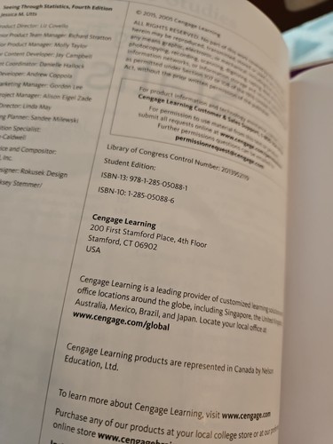 Seeing Through Statistics by Jessica M. Utts (2014, Trade Paperback) - Picture 4 of 7