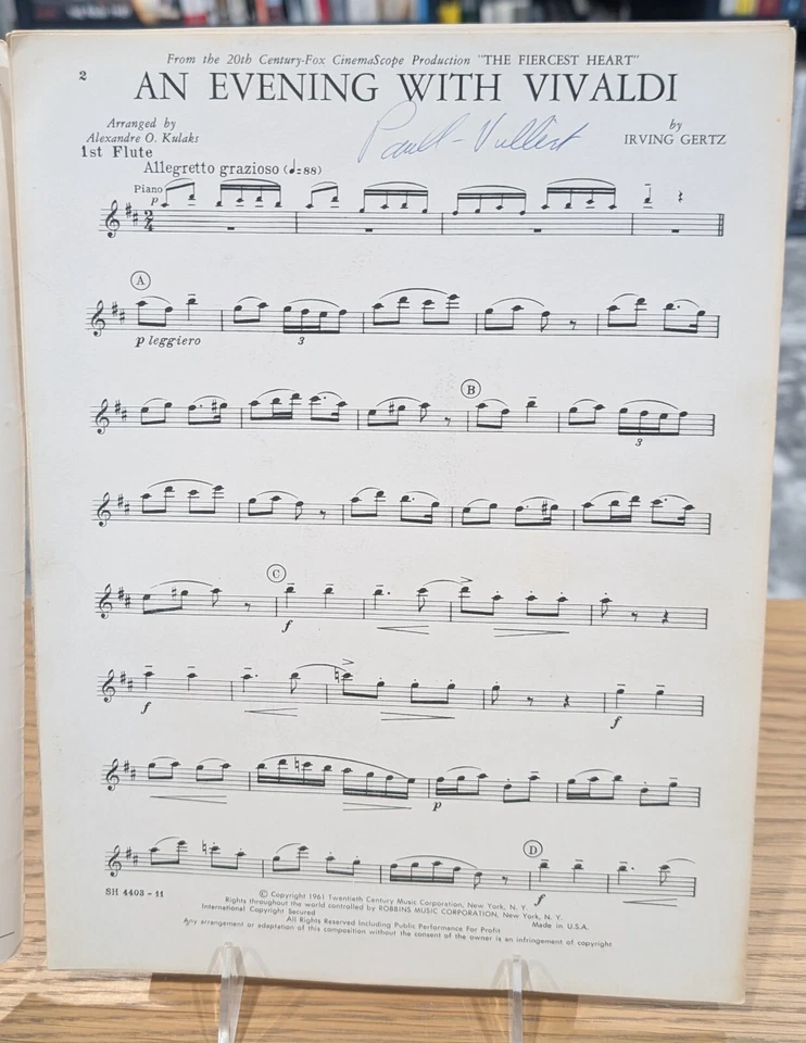 An Evening with Vivaldi by Irving Gertz - Image 2 of 4