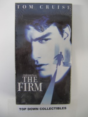 The Firm Tom Cruide, Jeanne Tripplehorn VHS Movie New