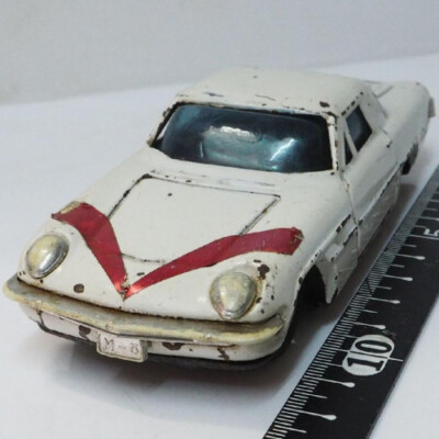 Yonezawa [MAT Car MAT Mazda Cosmo Sport] Vintage Tin Pullback [No