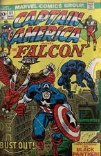 Captain America and The Falcon 171 Marvel Comic Book Fridge Magnet 4''x2.5'' NEW