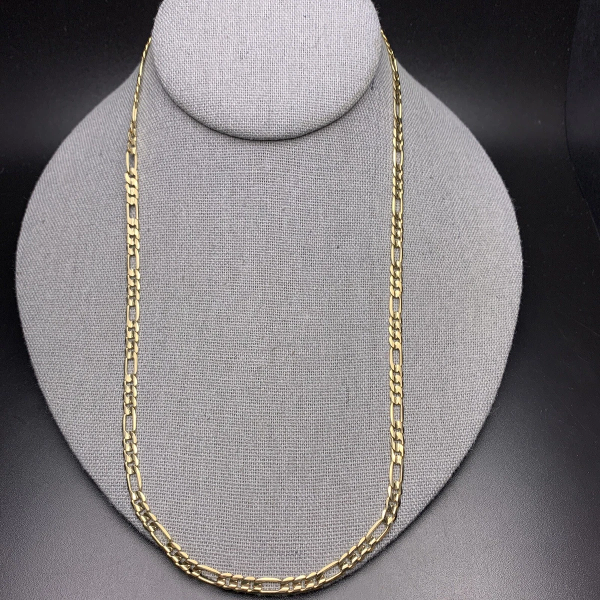 Gold figaro sale chain 20 inch