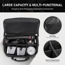 Durable Carrying Bag for Studio Lights  Softboxes with Shoulder Strap, 17.13