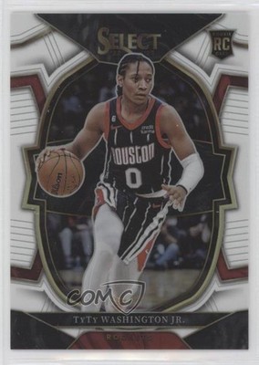 2022 Panini Select Concourse White Prizm /149 TyTy Washington Jr Rookie RC 02v3