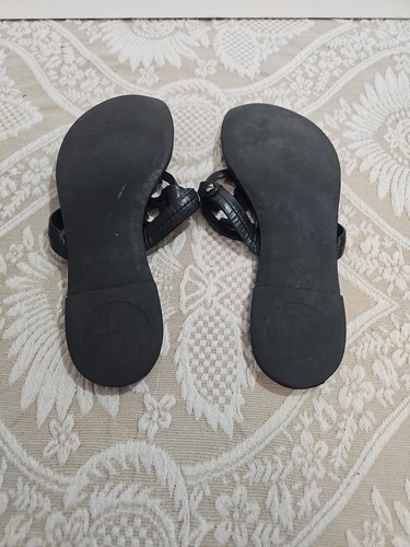 TORY BURCH MILLER SANDAL BLACK SIZE 8 **As is** - Picture 7 of 10