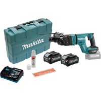 Makita HR007GM201 Akku-Kombihammer SDS-PLUS 40V Max. / 2X 4,0 Ah Akku + Ladegerä