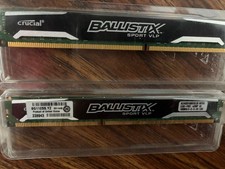 2 x Crucial Ballistix 4GB PC3-12800 DDR3-1600MHz BLS4G3D1609ES2LX0.16FER2