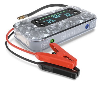 #ad #ad 🔥SALE🔥 HALO BOLT AIR 1750 PORTABLE JUMP STARTER AIR COMPRESSOR GRAY CAMO $130.00