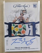 TRACE MCSORLEY 2019 Flawless Collegiate Sapphire Citrus Bowl RPA RC AUTO /15