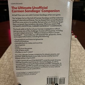 Ultimate Unofficial Carmen Sandiego Companion Strategy Guide NES Nintendo IBM PC