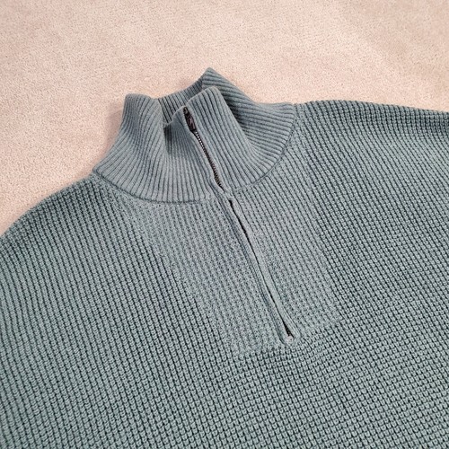 Kuhl Norda Sweater Womens Medium Gray Merino Wool Blend 1/4 Zip Pullover 4077 - Picture 2 of 11