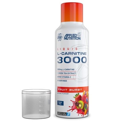 Applied Nutrition L Carnitin 3000 Liquid - 480 ml (altes Etikett), grün 
