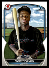 2023 Topps Bowman Antony Peguero #BP-62 Miami Marlins Prospects MLB Baseball
