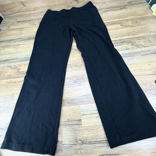 LL Bean Hose Damen groß Pull On weites Bein Stretch locker entspannt Tasche bequem - Bild 2 von 6