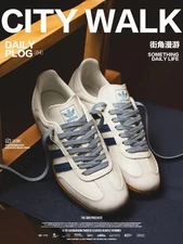 adidas Originals Samba OG Off White Dark Blue Clear Sky JI3907