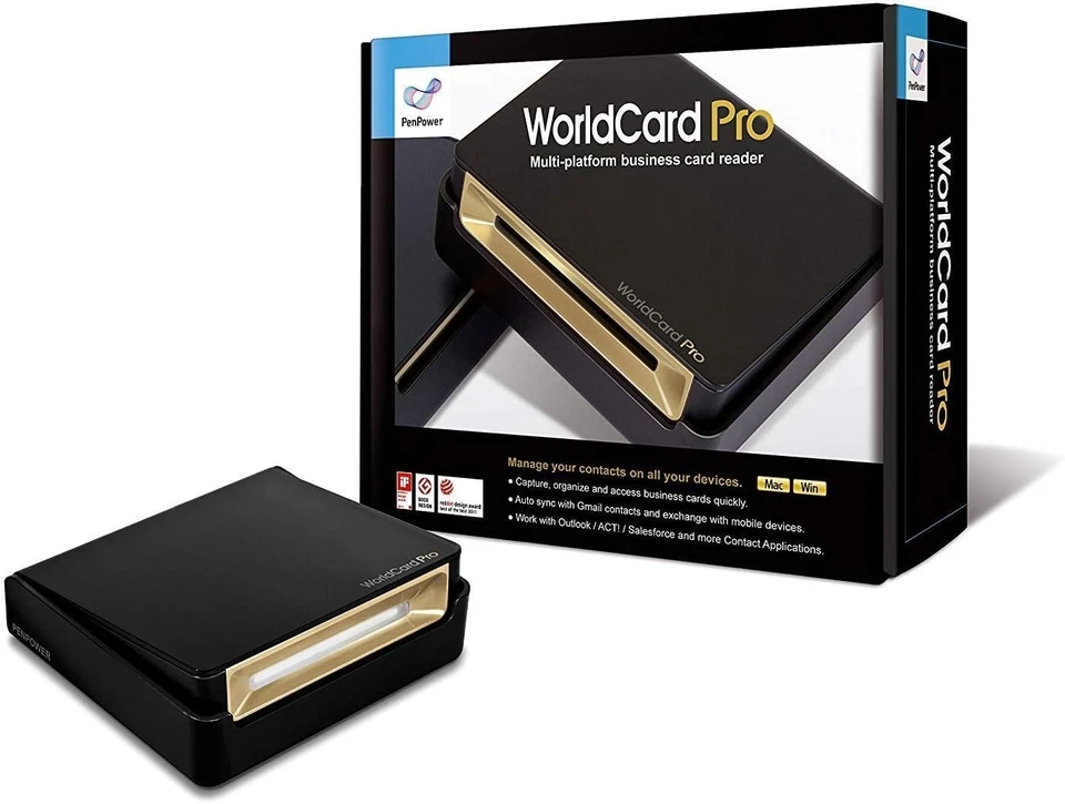 Compact WorldCard Pro Business Card Scanner for Efficient Networking, Win/Mac - Image 3 of 4