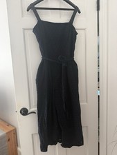 Women’s Size 14 Navy Blue Eliza J Strap Cropped Jumpsuit