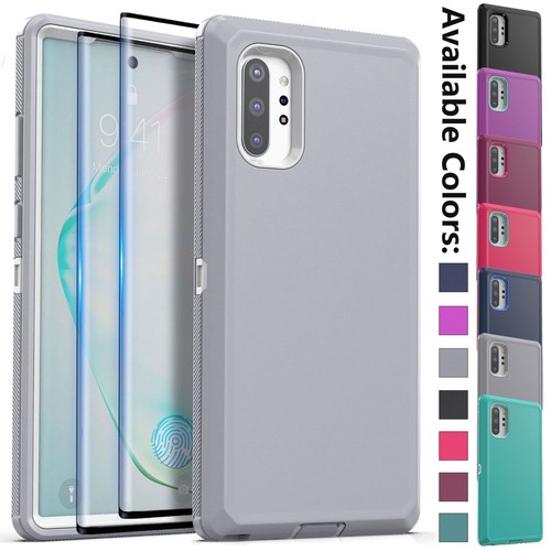 For Samsung Galaxy Note 10/10+ Case Hybrid Rugged Phone Cover / Screen Protector - $12.99