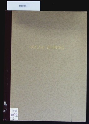 Oscar Jespers. Ridder, André de: